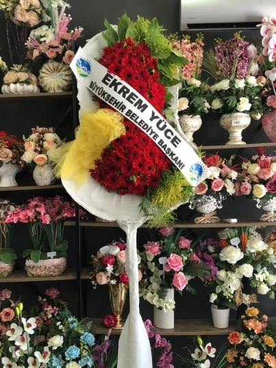 Ayaklı sepet kırmızı